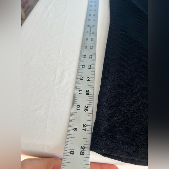 SWIMSUITS FOR ALL black wide leg stretch waist swim coverup pants 6/8 resortwear - Picture 5 of 5